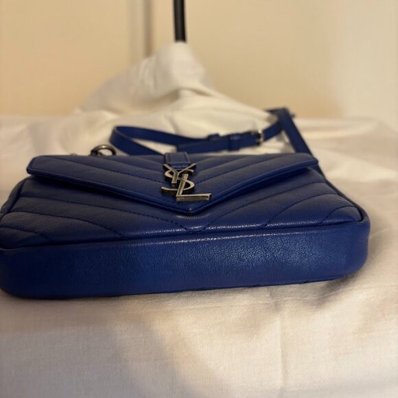 Beautiful YSL Cobalt Blue Small Bag - Excellent Condition - Picture 7 of 16